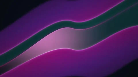 Deep purple and magenta liquid waves flow in a seamless loop Stock Footage 342861888