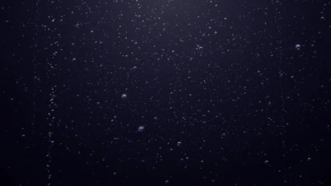Deep Purple Carbonated Underwater Bubble Background Loop Stock Footage