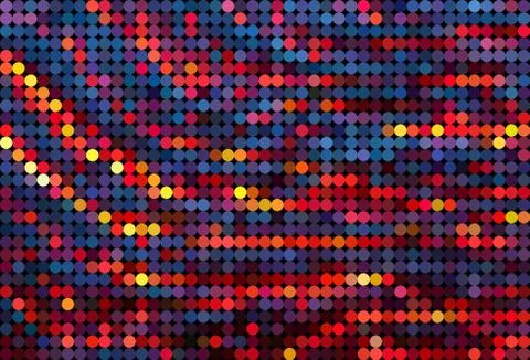 Deep purple sparkle dot pattern Stock Illustration