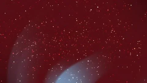 A deep red background speckled with small, light spots. Stock Illustration