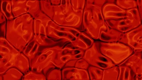 Deep Red Liquid Plasma Alien Abstract Motion Background Loop 1 Stock-Footage 76492193
