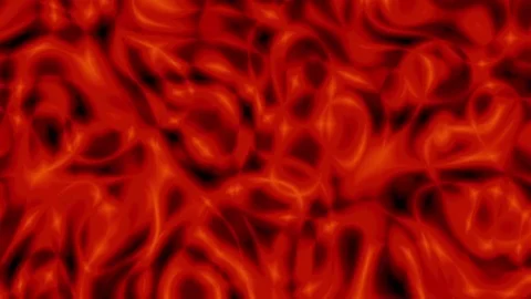 Deep Red Liquid Plasma Alien Abstract Motion Background Loop 2 Stock Footage 76492272