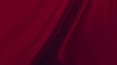 Deep red to maroon flowing abstract background with soft  curved wave patterns Видео 291675021