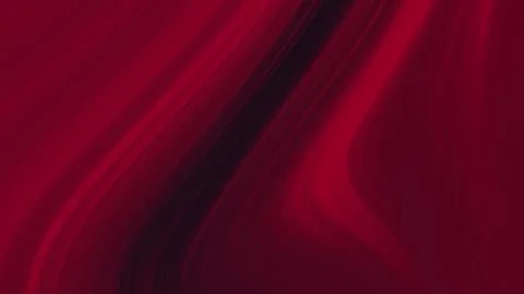 Deep red to maroon flowing abstract background with soft  curved wave patterns Stock Illustration