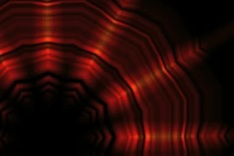 Deep Red Radial Symmetry Stock Footage 10686244