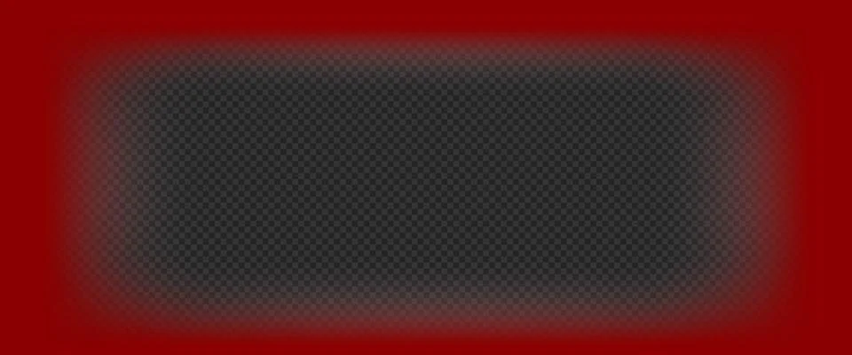 Deep red vignette with dramatic scarlet glow on dark background. Intense li.. Illustrazione stock