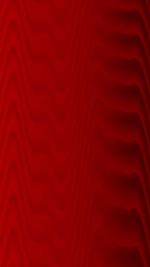 Deep red waves ripple across the frame Stockbeeldmateriaal 335668794