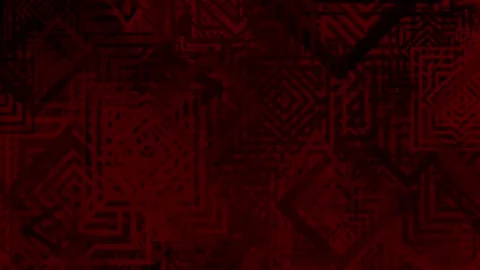 Deep reds and oranges swirl in geometric patterns Stock-Footage 340413778