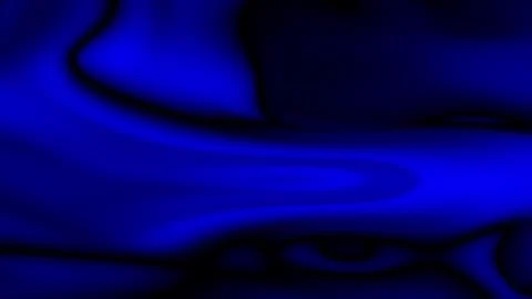 Deep Royal Blue Silk Liquid Abstract 4K Motion Background Stock Footage 340544869