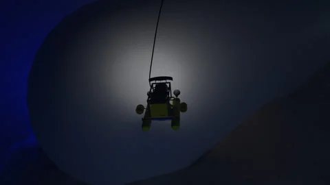 Deep Sea Rover UAP Stock Footage 254827128