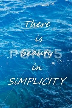 Deep sea water background with text