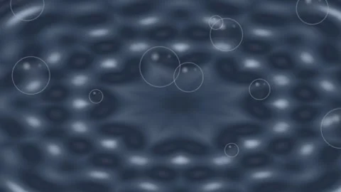 Deep Sea Wave Interference Underwater Echo Graphic Stock Footage 339558884