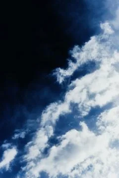 Deep sky with clouds Stock Photos