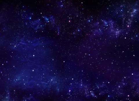 Deep space, abstract background Stock Illustration