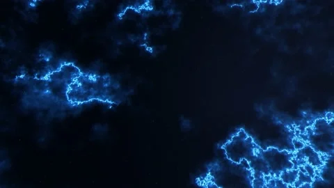 Deep Space and Light Stormy Nebula Animation Stock Footage 185930409