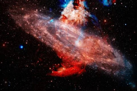 Deep space art. Elements of this image furnished by NASA Stock-Fotos