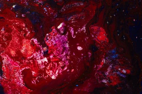 Deep Space Atmosphere with Red Cosmic Abstract Vortex. Red abstract backgroun Fotos de archivo