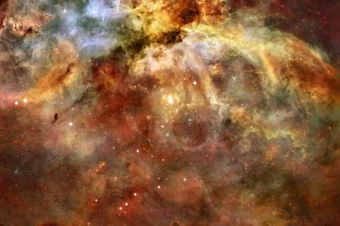 Deep space. Awesome science fiction render. Elements of this image furnished by イラスト素材
