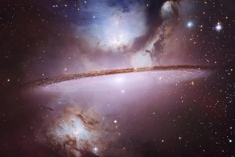 Deep space. Awesome science fiction render. Elements of this image furnished by Stock Illustration