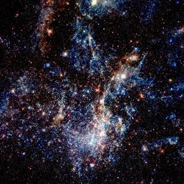 Deep space background. Elements of this image furnished by NASA Stock Photos