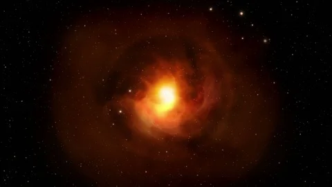 Deep space background loop animation Stock Footage 89719634