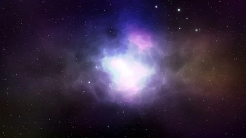 Deep space background loop animation Stock Footage 89720266