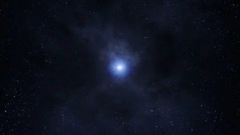 Deep space background loop animation Stock-Footage 92743723