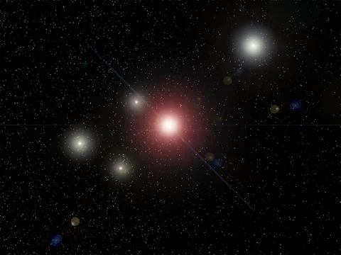 Deep space background Stock Photos