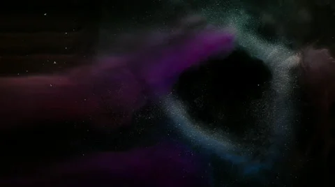 DEEP SPACE BLACK HOLE CLOSING UP. Vídeos de archivo 61861651