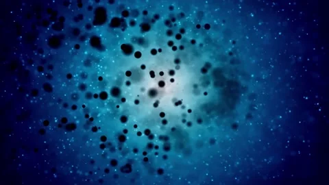 Deep Space Black Stars  Motion Graphics Background 스톡 동영상 172518672