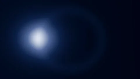 Deep Space Blue Star Orbiting and Pulsing Motion Background Loop Stock Footage 342328527