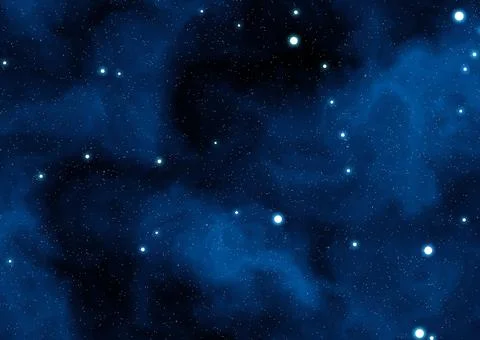 Deep Space - Colorful Abstract image Stock Photos