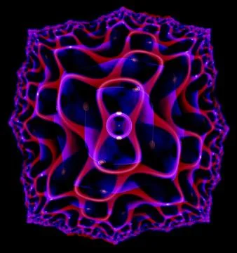 Deep space doorway Stockillustratie