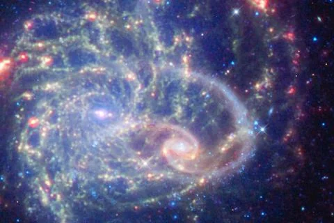 Deep space. Elements of this image furnished by NASA Fotos Stock
