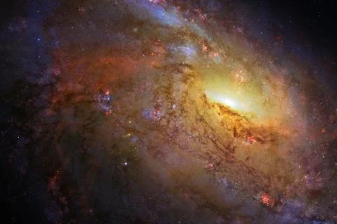 Deep space. Elements of this image furnished by NASA Fotos Stock
