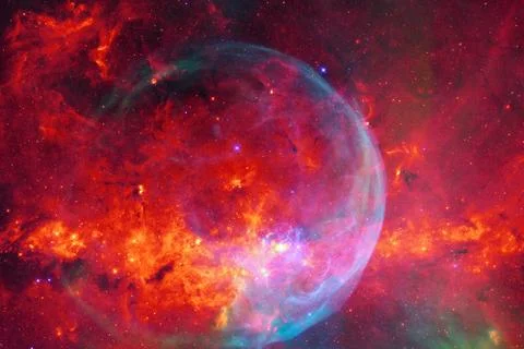 Deep space. Elements of this image furnished by NASA Fotos Stock