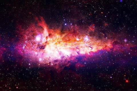 Deep space. Elements of this image furnished by NASA Fotos Stock