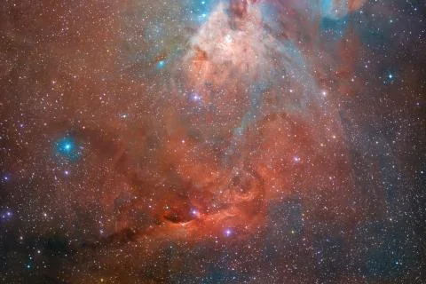 Deep space. Elements of this image furnished by NASA Foto stock
