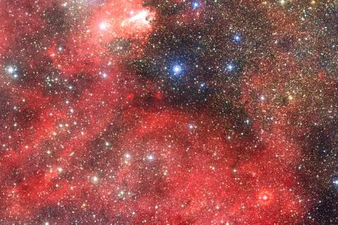 Deep space. Elements of this image furnished by NASA Foto stock