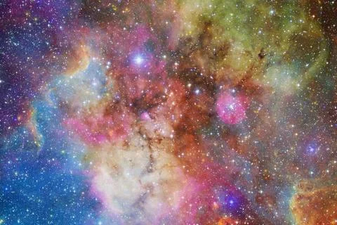 Deep space. Elements of this image furnished by NASA Stock-Fotos