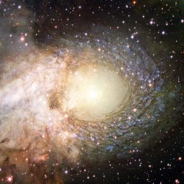 Deep space. Elements of this image furnished by NASA Foto stock