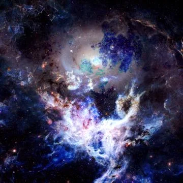 Deep space. Elements of this image furnished by NASA Stock-Fotos