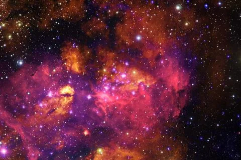 Deep space. Elements of this image furnished by NASA Photos