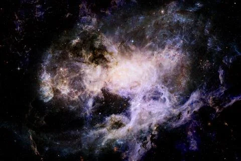 Deep space. Elements of this image furnished by NASA Stock Photos
