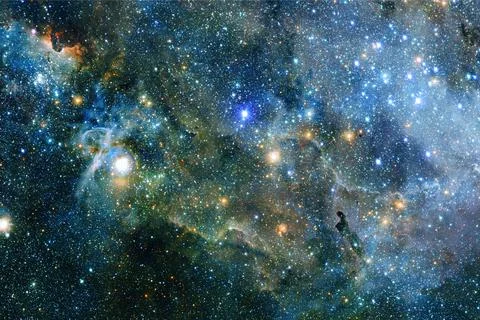 Deep space. Elements of this image furnished by NASA Foto stock