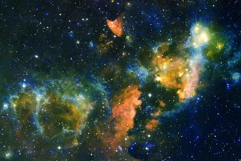 Deep space. Elements of this image furnished by NASA Fotos Stock