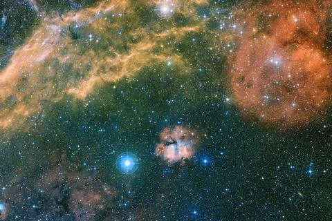 Deep space. Elements of this image furnished by NASA Stock Photos