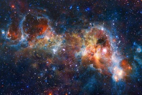 Deep space. Elements of this image furnished by NASA Stock Photos