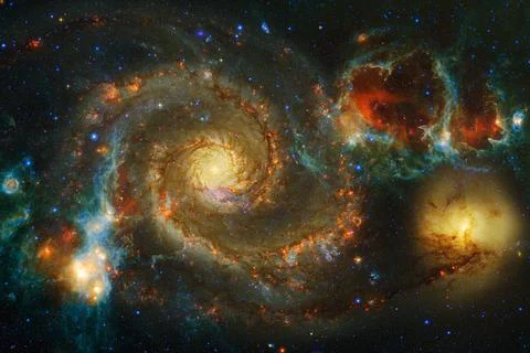 Deep space. Elements of this image furnished by NASA Stock Photos