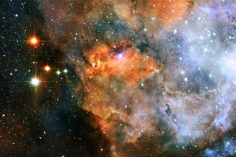Deep space. Elements of this image furnished by NASA Stock-Fotos